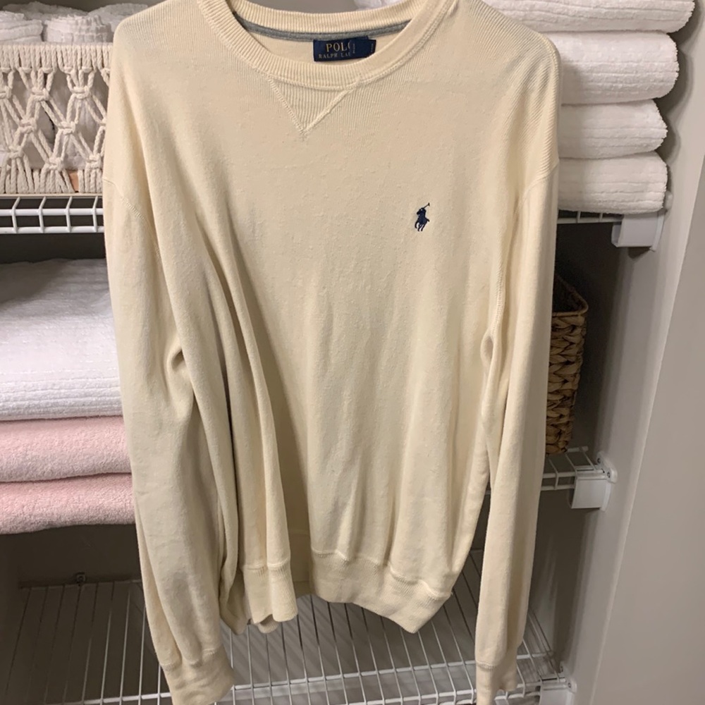 Polo Ralph Lauren XL cream sweater